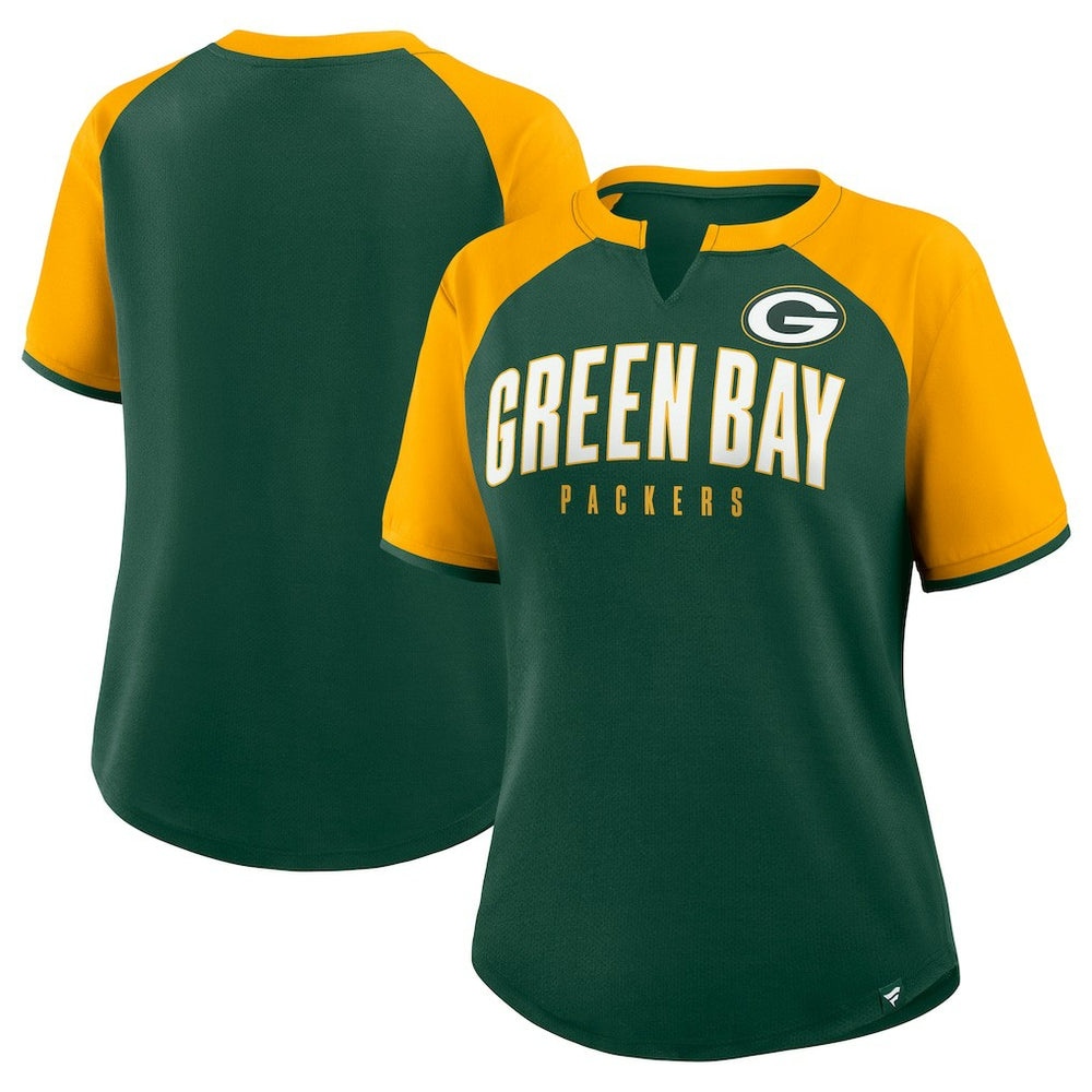 Green Bay Packers Fanatics Women's Height Advantage T-Shirt