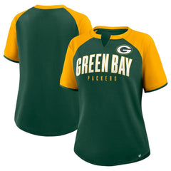 Green Bay Packers Fanatics Women's Height Advantage T-Shirt