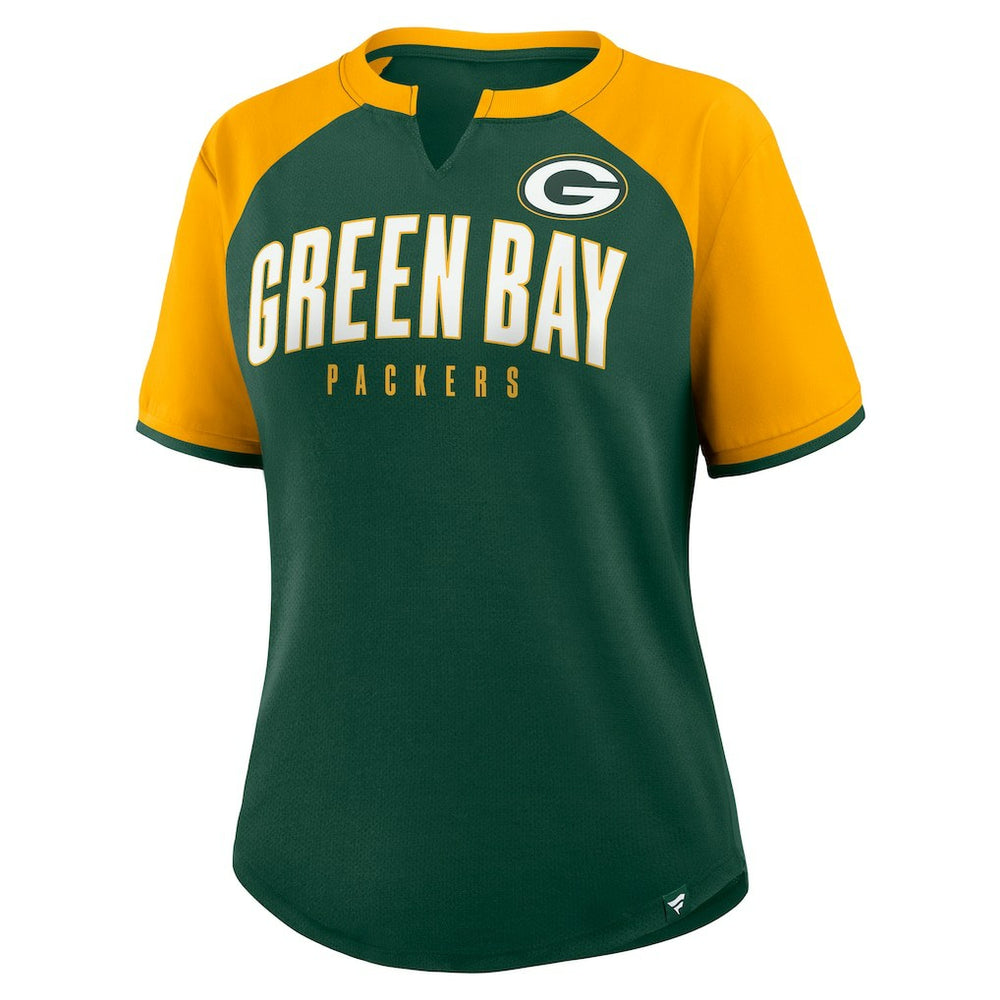 Green Bay Packers Fanatics Women's Height Advantage T-Shirt