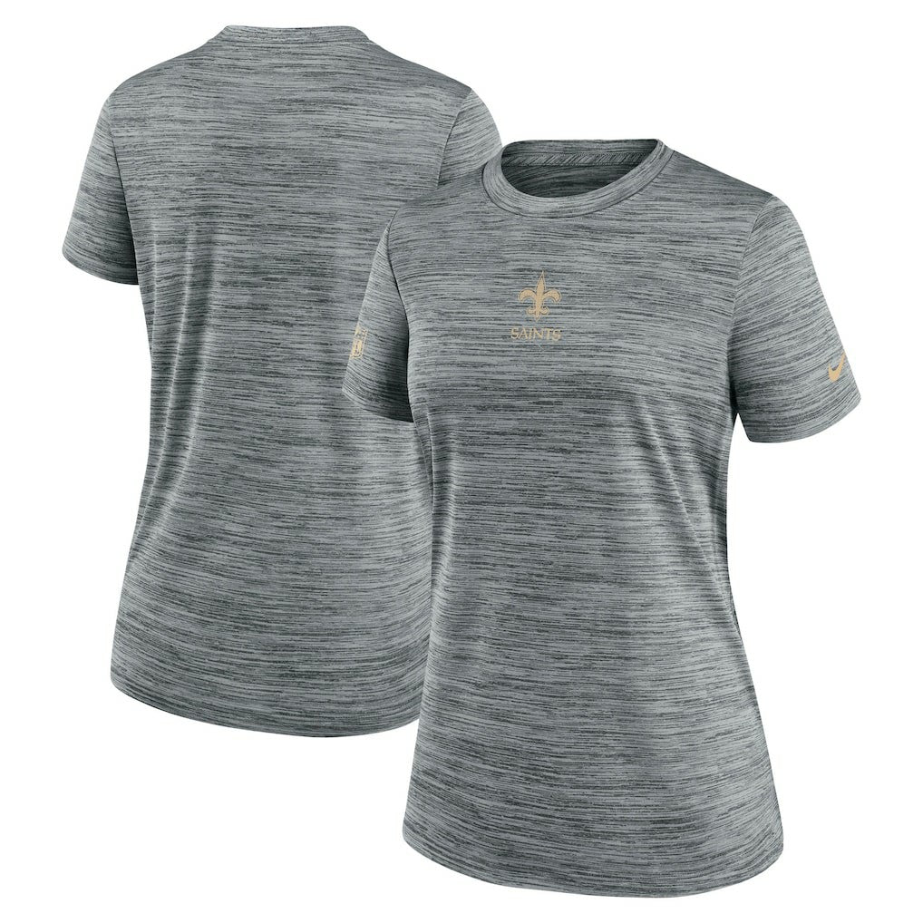 New Orleans Saints Nike Women's Sideline Velocity Dri-FIT T-Shirt