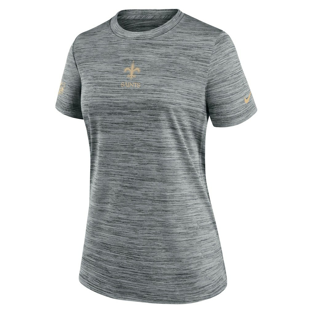 New Orleans Saints Nike Women's Sideline Velocity Dri-FIT T-Shirt
