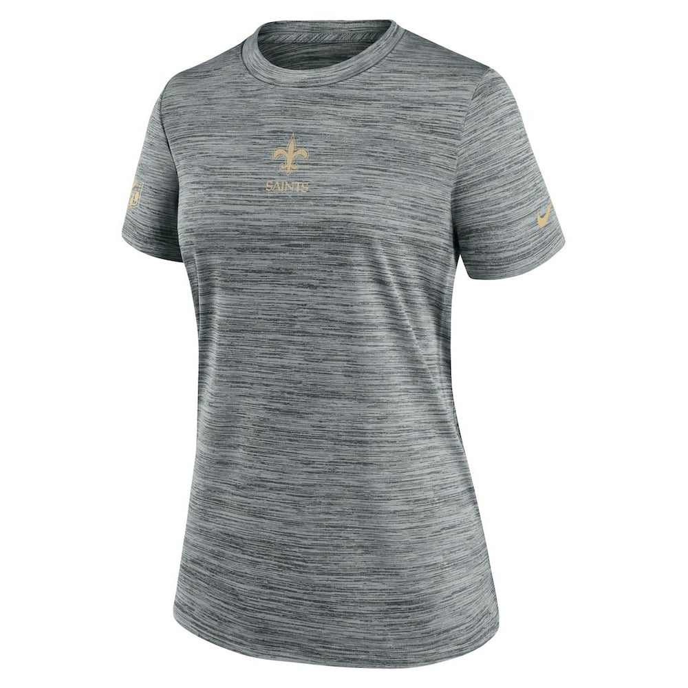 New Orleans Saints Nike Women's Sideline Velocity Dri-FIT T-Shirt