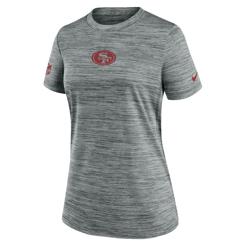 San Francisco 49ers Nike Women's Sideline Velocity Dri-FIT T-Shirt