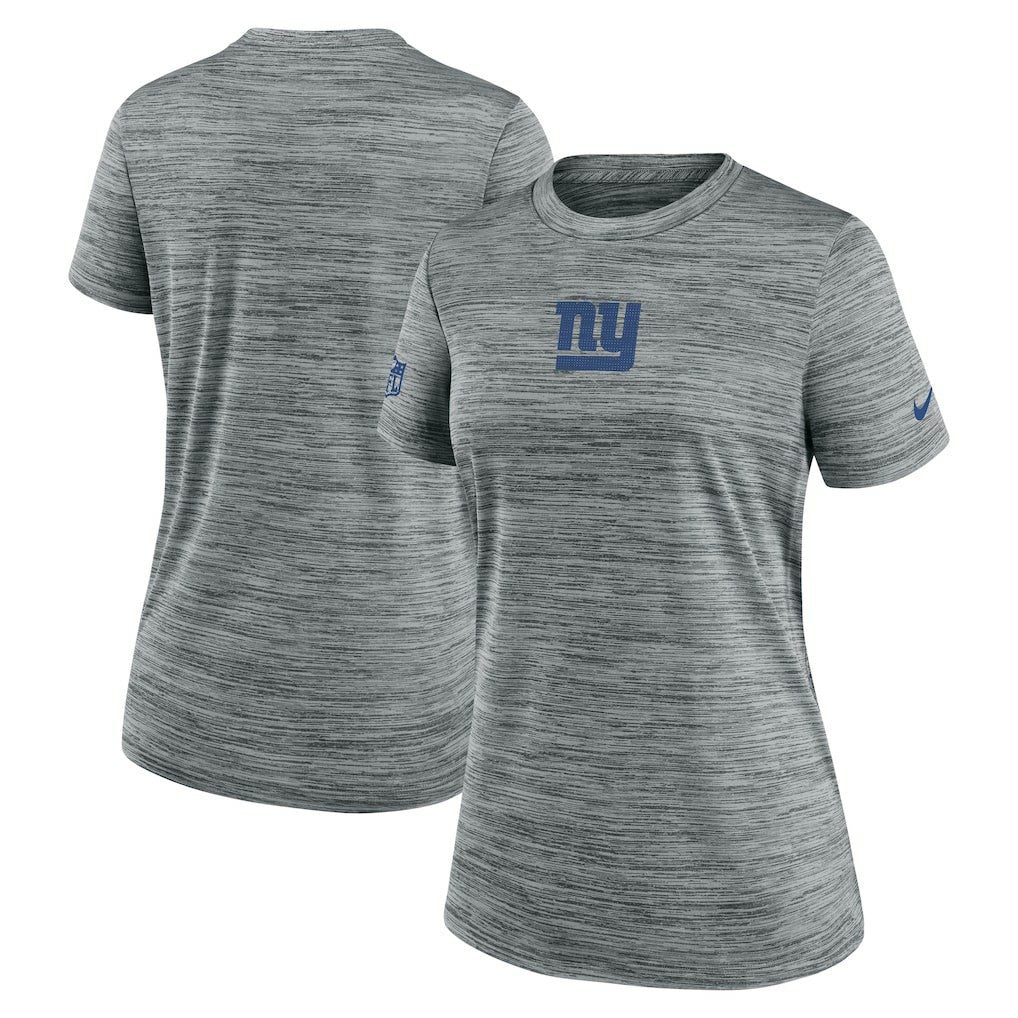 New York Giants Nike Women's Sideline Velocity Dri-FIT T-Shirt