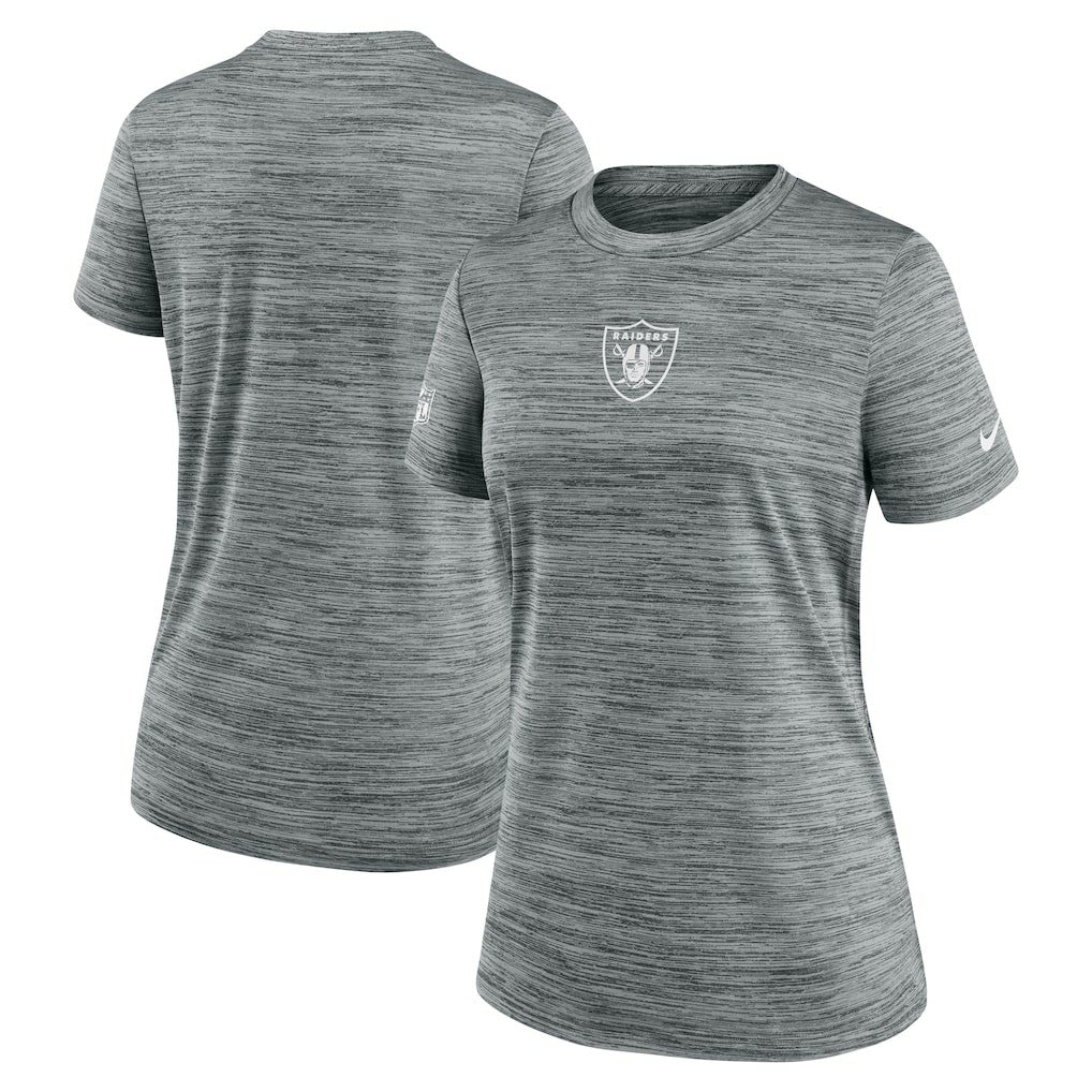 Las Vegas Raiders Nike Women's Sideline Velocity Dri-FIT T-Shirt