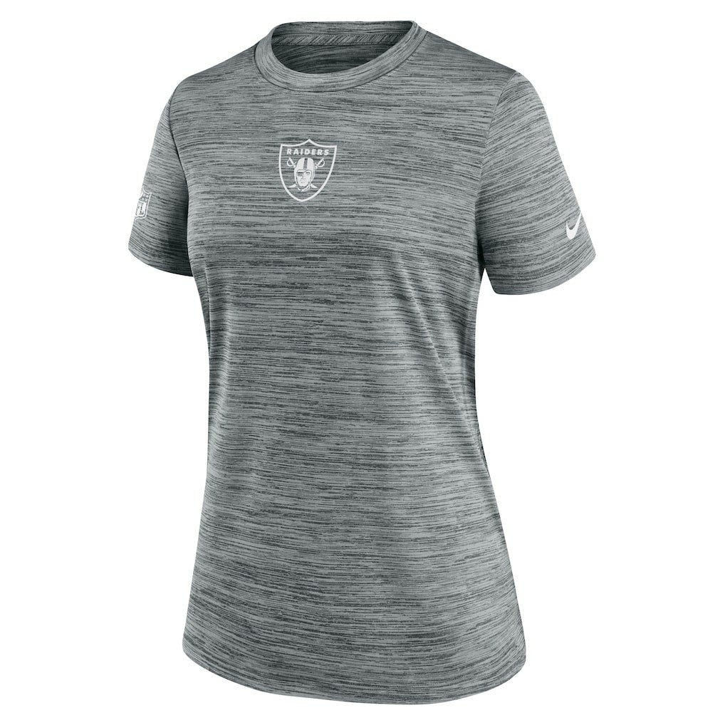 Las Vegas Raiders Nike Women's Sideline Velocity Dri-FIT T-Shirt