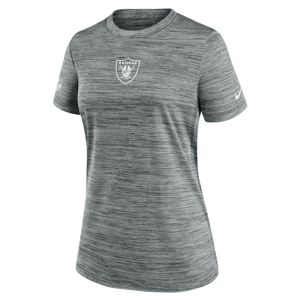 Las Vegas Raiders Nike Women's Sideline Velocity Dri-FIT T-Shirt