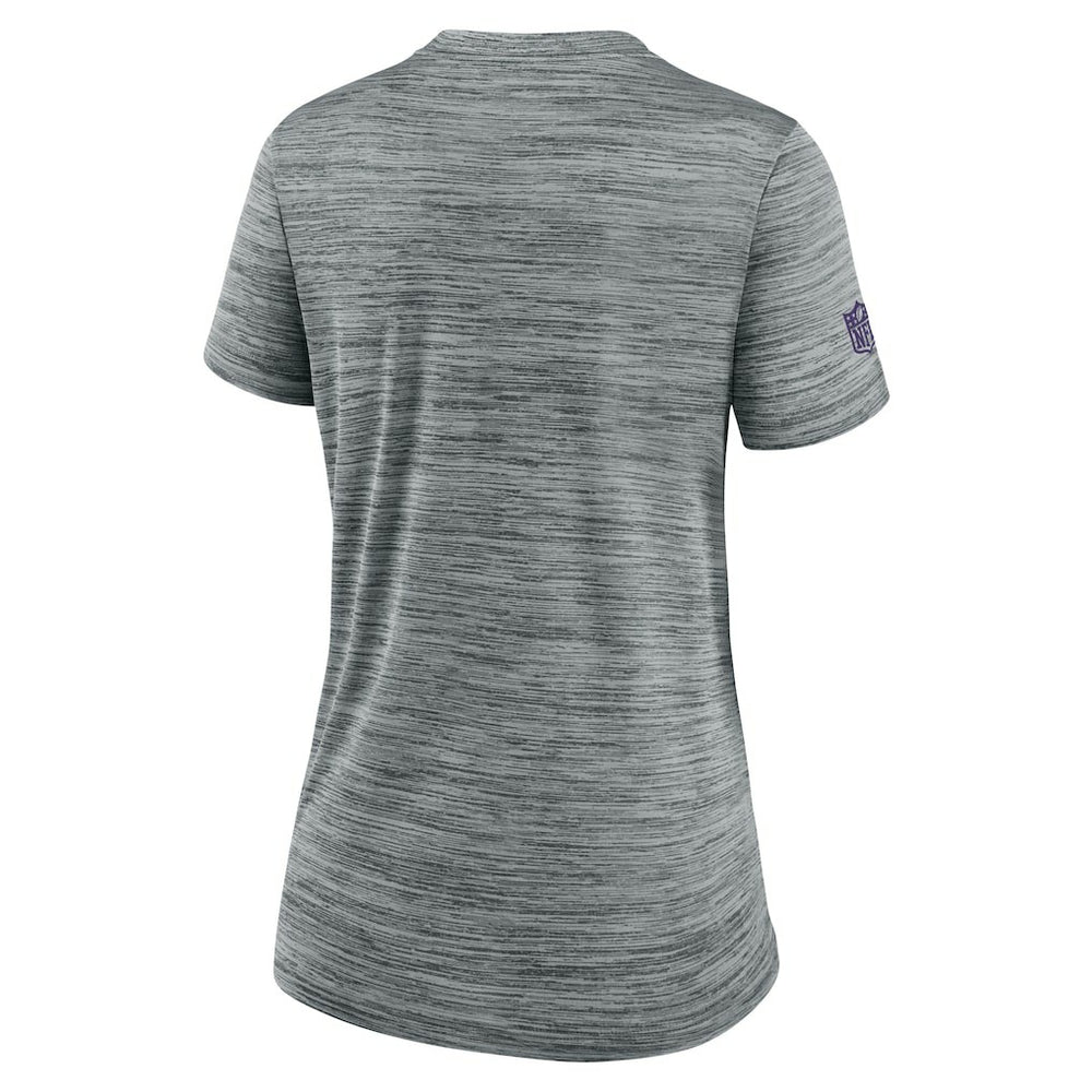 Minnesota Vikings Nike Women's Sideline Velocity Dri-FIT T-Shirt