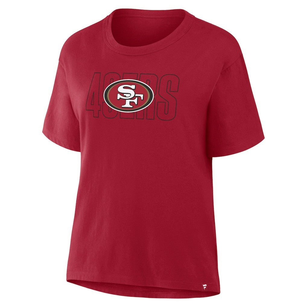 San Francisco 49ers Fanatics Women's Line Em Up T-Shirt