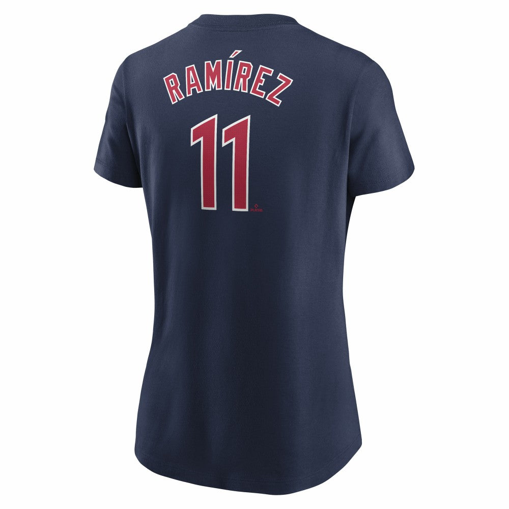 José Ramírez Cleveland Guardians Nike Women's Cooperstown Collection Fuse Name & Number T-Shirt | MLB Shop