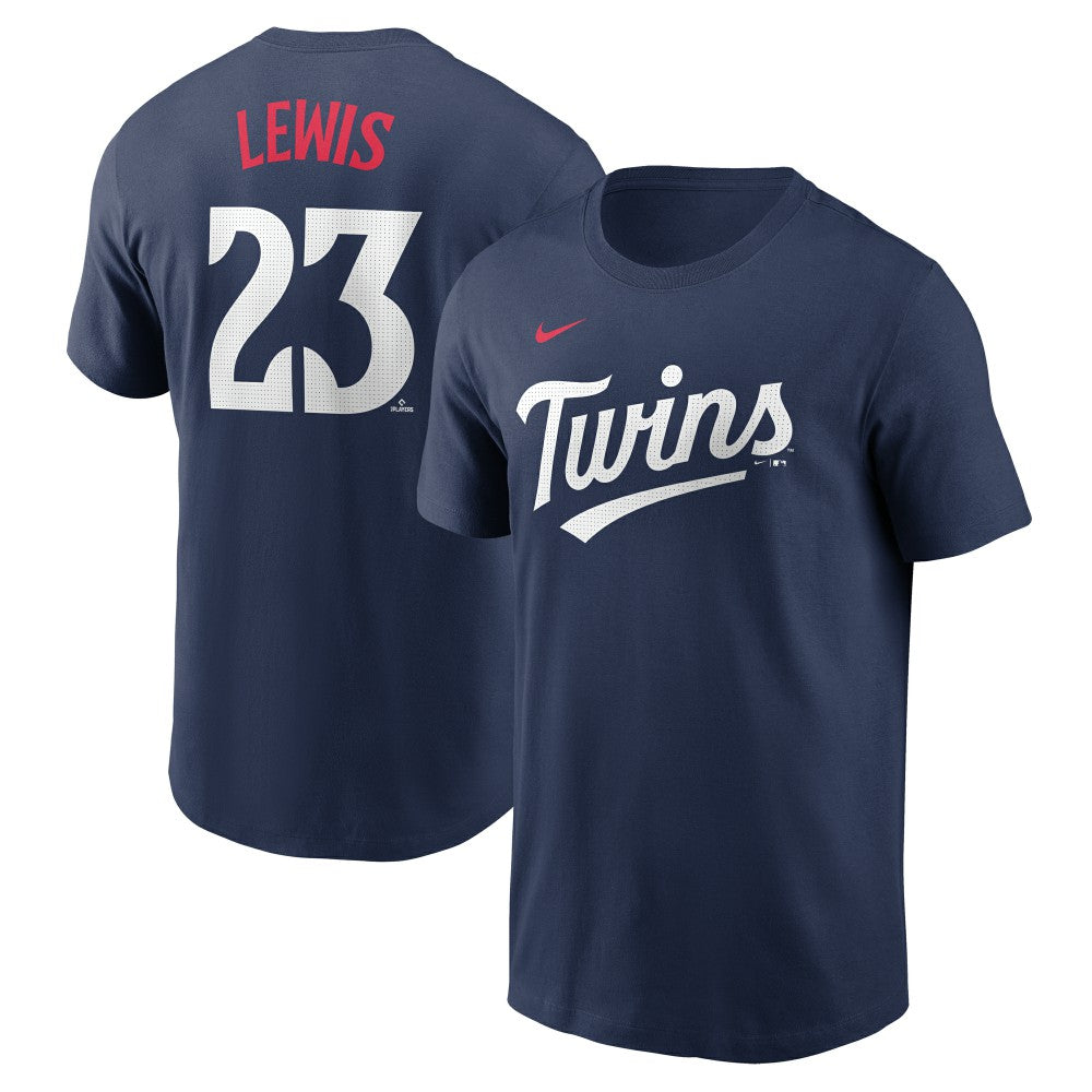Royce Lewis Minnesota Twins Nike Fuse Name & Number T-Shirt | MLB Outlet