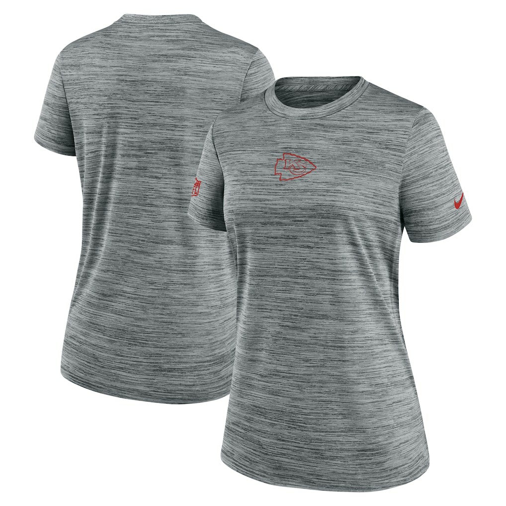 Kansas City Chiefs Nike Women's Sideline Velocity Dri-FIT T-Shirt