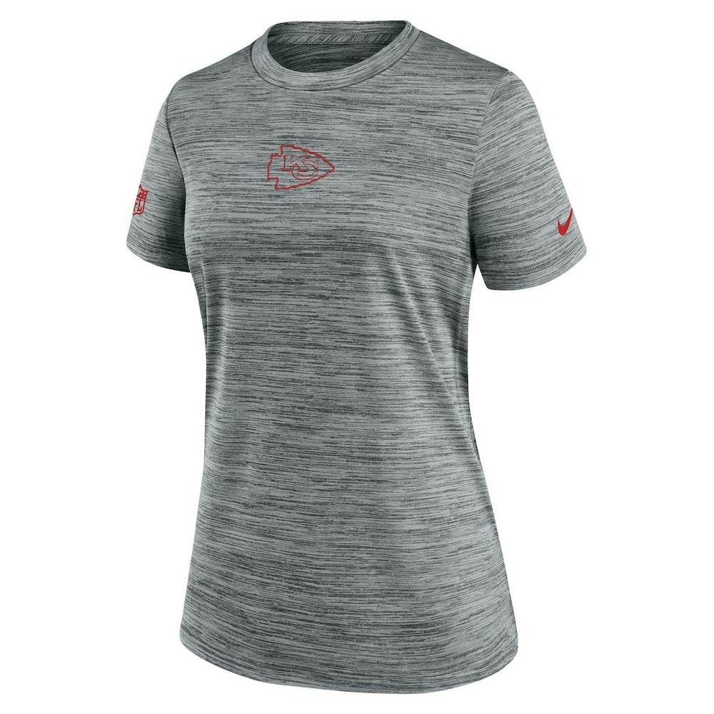 Kansas City Chiefs Nike Women's Sideline Velocity Dri-FIT T-Shirt
