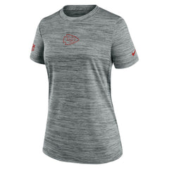 Kansas City Chiefs Nike Women's Sideline Velocity Dri-FIT T-Shirt