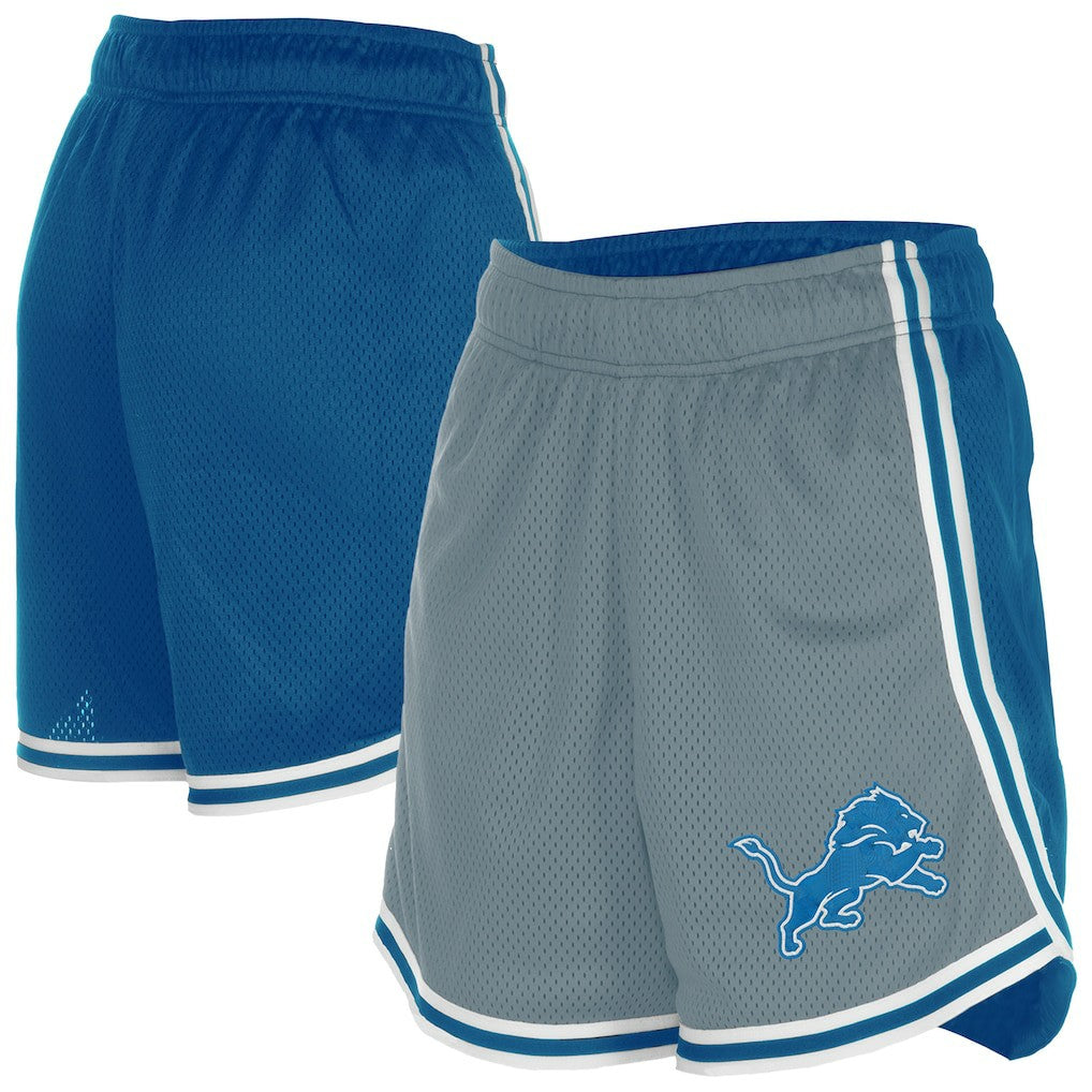 Detroit Lions New Era Women's Sport Classics Mesh Shorts