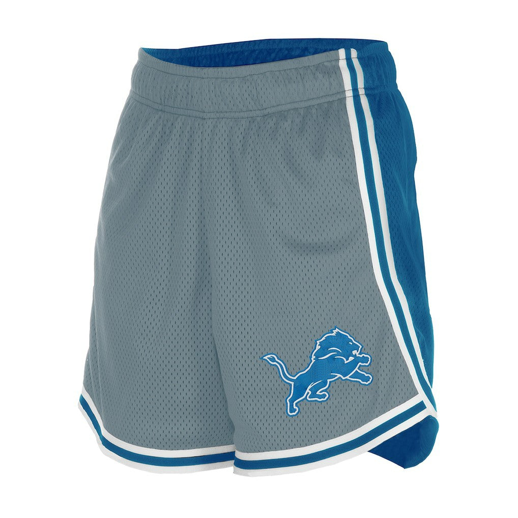 Detroit Lions New Era Women's Sport Classics Mesh Shorts