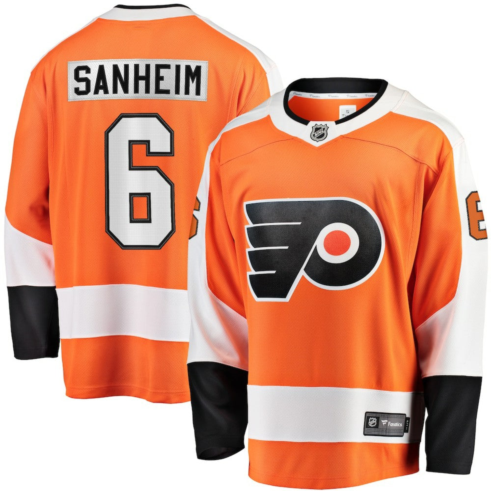 Travis Sanheim Philadelphia Flyers Fanatics Breakaway Jersey Outlet