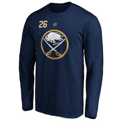 Rasmus Dahlin Buffalo Sabres Fanatics Authentic Stack Name & Number T-Shirt On Sale