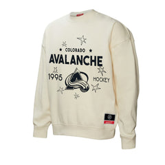 Colorado Avalanche Mitchell & Ness Women's Logo 3.0 Pullover Sweatshirt For Sale