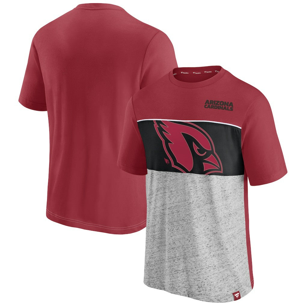 Arizona Cardinals Fanatics Colorblock T-Shirt