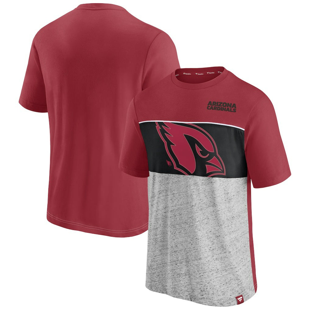 Arizona Cardinals Fanatics Colorblock T-Shirt