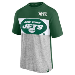 New York Jets Fanatics Colorblock T-Shirt