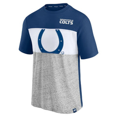 Indianapolis Colts Fanatics Colorblock T-Shirt