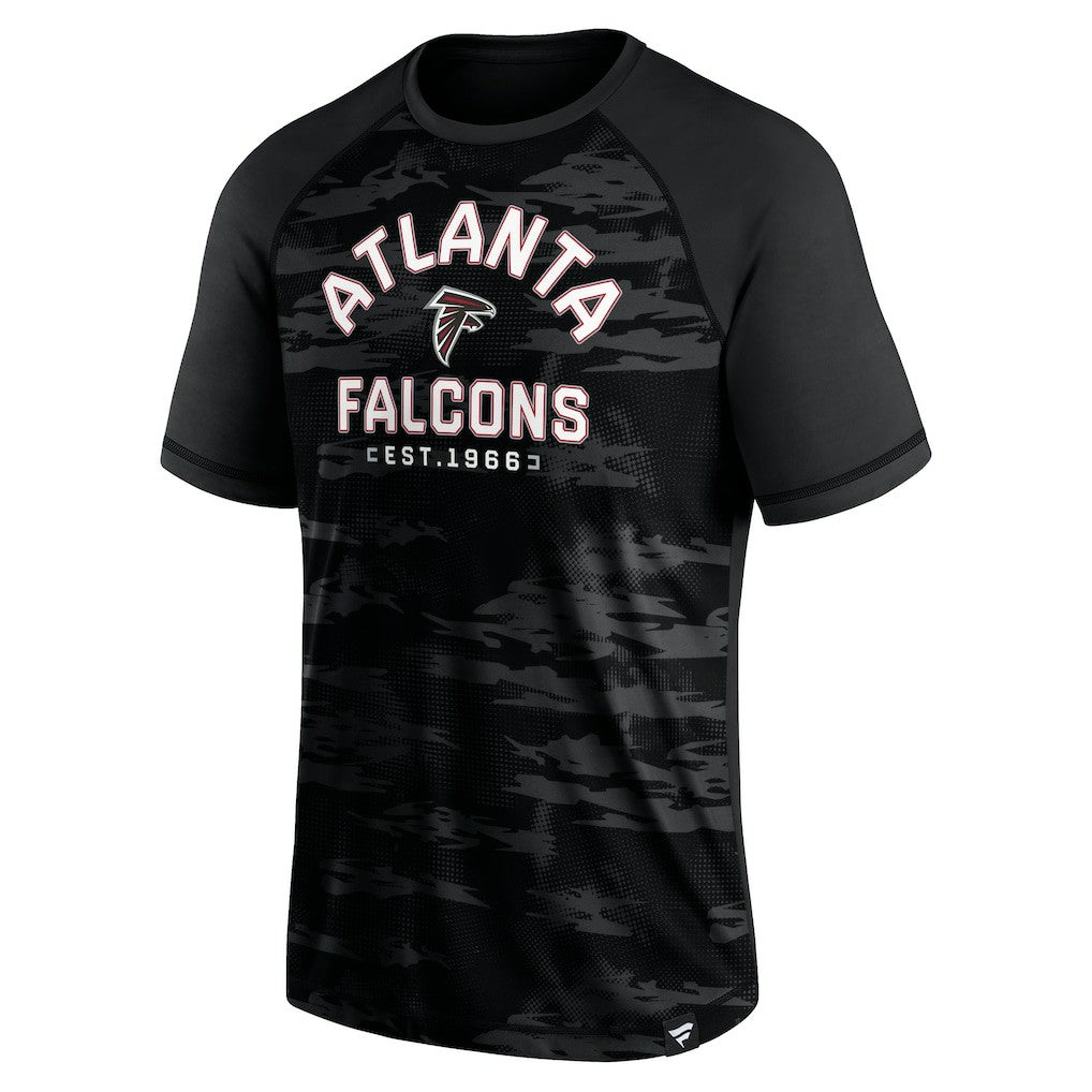 Atlanta Falcons Fanatics Hail Mary Raglan T-Shirt