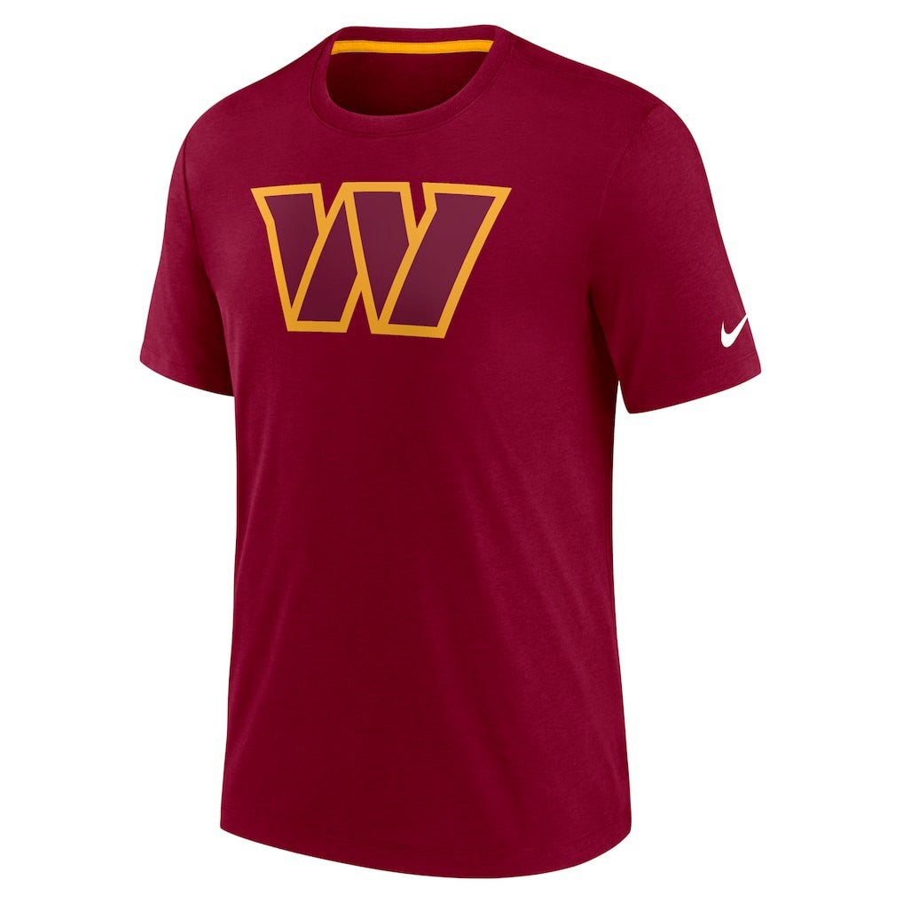 Washington Commanders Nike Playback Logo Tri-Blend T-Shirt