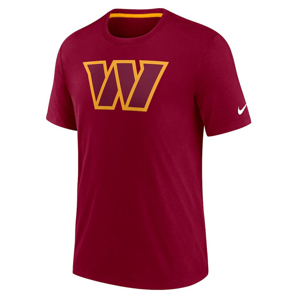 Washington Commanders Nike Playback Logo Tri-Blend T-Shirt