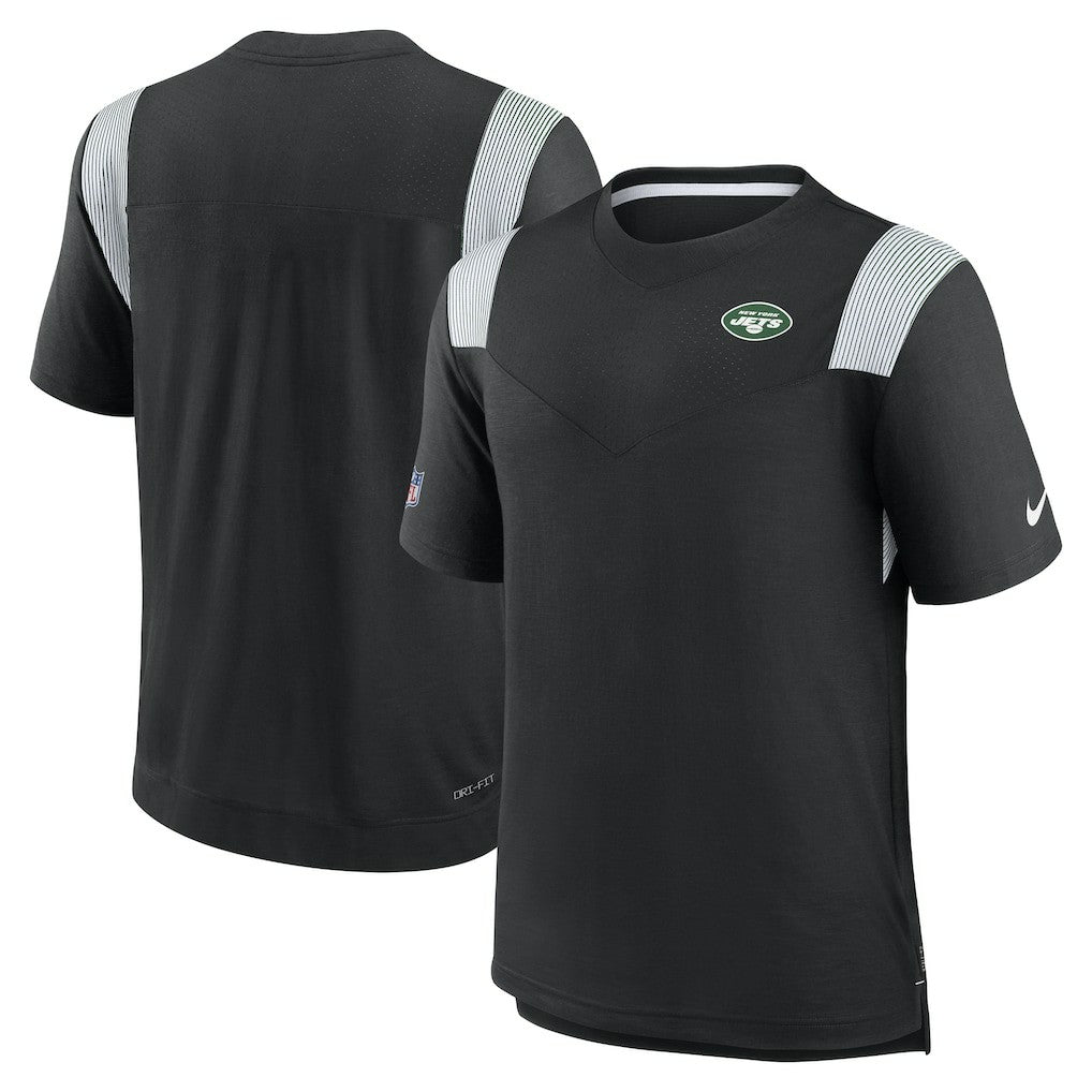 New York Jets Nike Sideline Tonal Logo Performance Player T-Shirt
