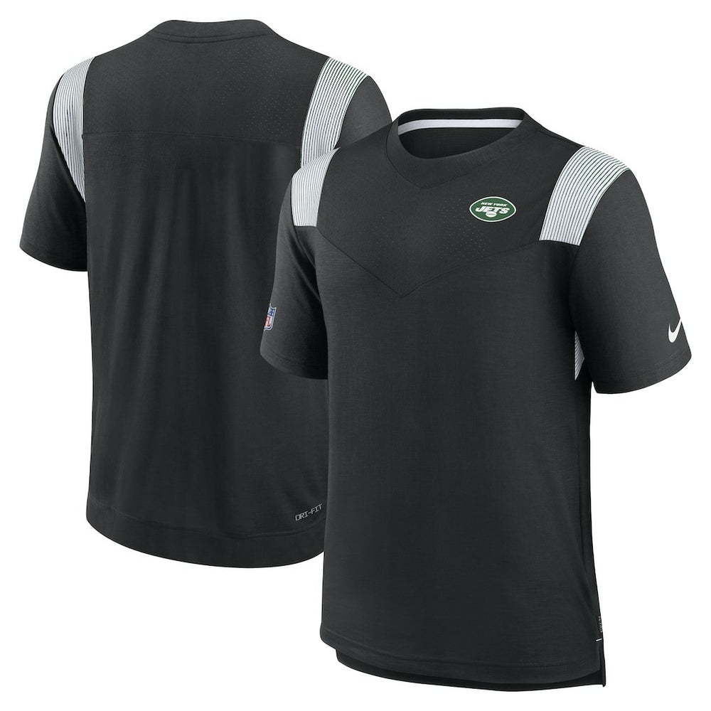 New York Jets Nike Sideline Tonal Logo Performance Player T-Shirt