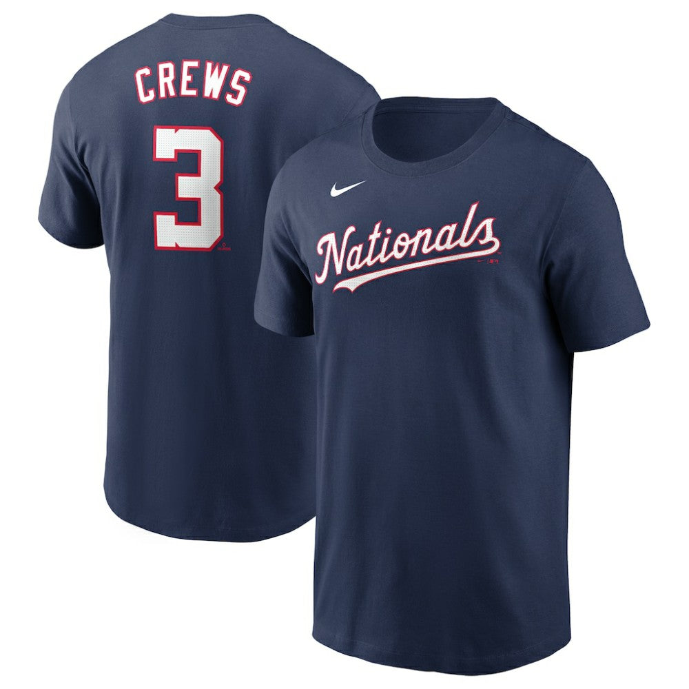 Dylan Crews Washington Nationals Nike Fuse Name & Number T-Shirt | MLB Online