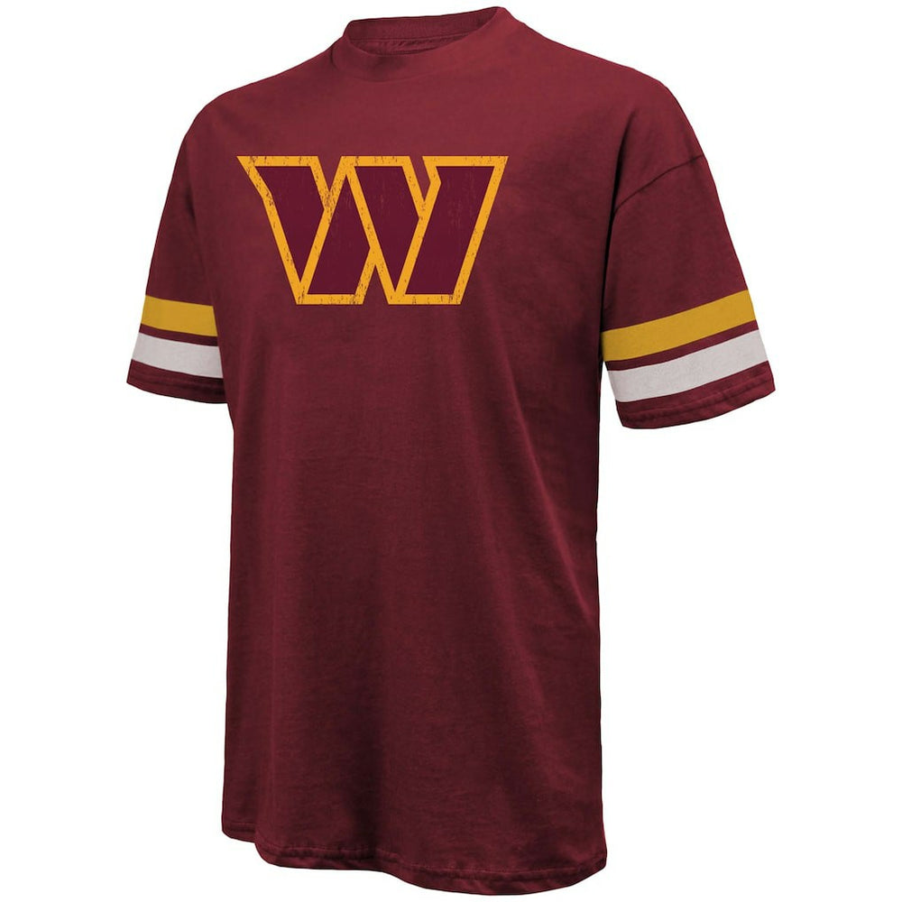 Washington Commanders  Jayden Daniels  Majestic Threads Name & Number Oversize Fit T-Shirt