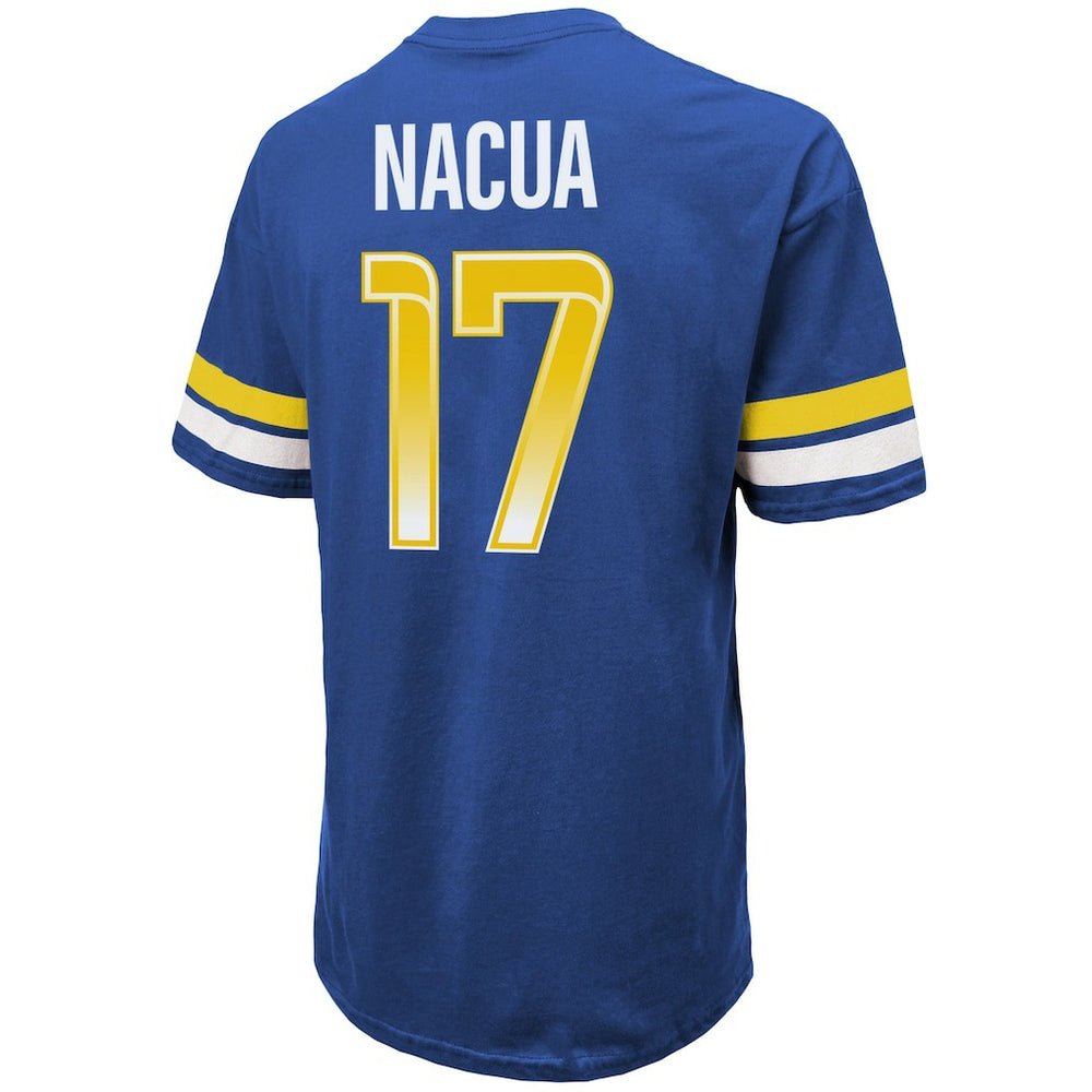 Los Angeles Rams  Puka Nacua  Majestic Threads Name & Number Oversized Fit T-Shirt
