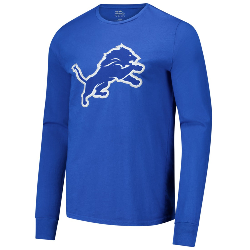Detroit Lions  Amon-Ra St. Brown  Majestic Threads Name & Number Long Sleeve T-Shirt