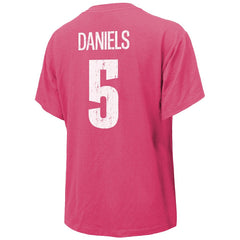 Washington Commanders  Jayden Daniels  Majestic Threads Women's Name & Number T-Shirt