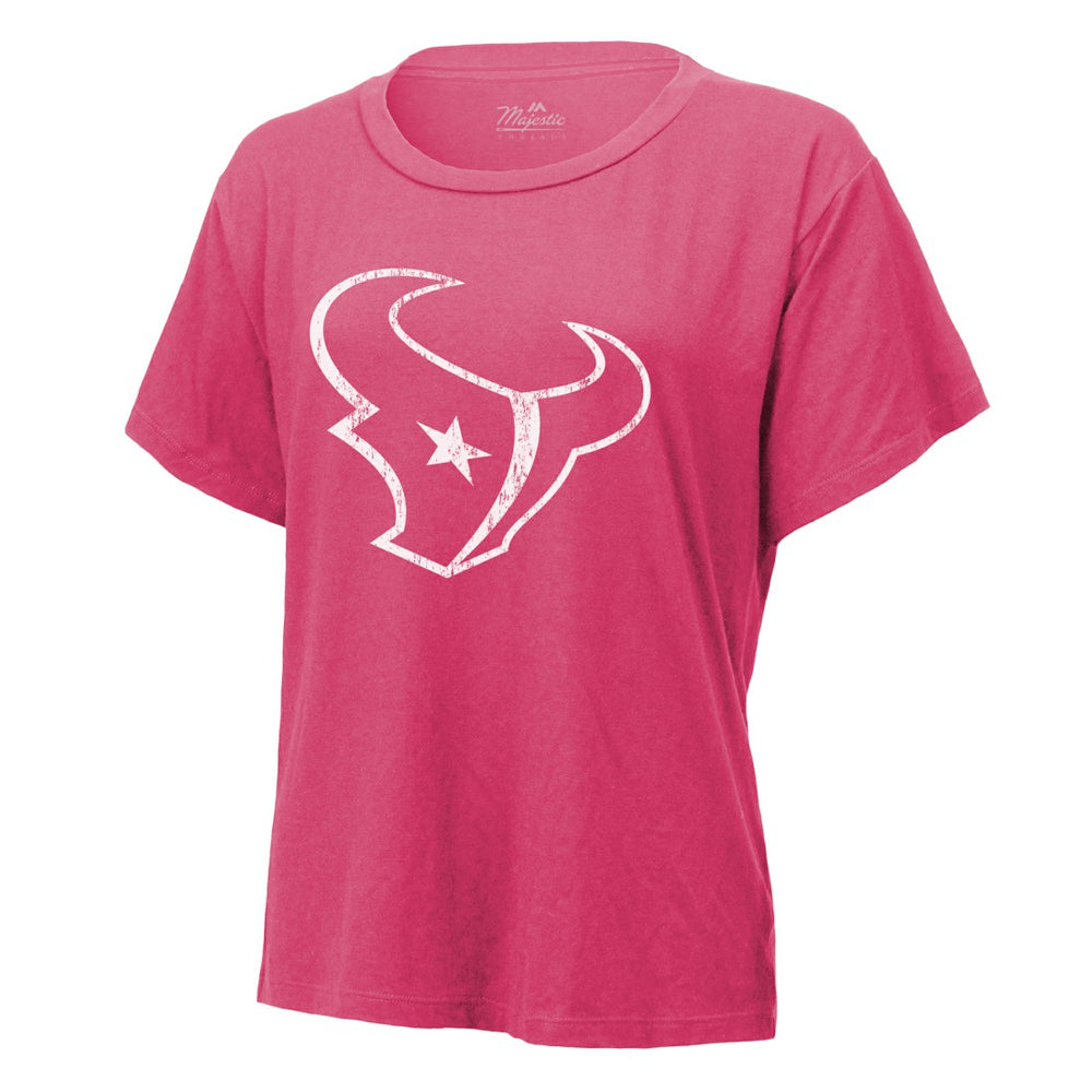 Houston Texans  C.J. Stroud  Majestic Threads Women's Name & Number T-Shirt