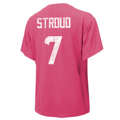 Houston Texans  C.J. Stroud  Majestic Threads Women's Name & Number T-Shirt