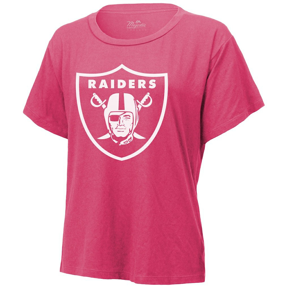 Las Vegas Raiders  Maxx Crosby  Majestic Threads Women's Name & Number T-Shirt