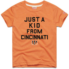 Cincinnati Bengals  Homage Youth Just a Kid Tri-Blend T-Shirt