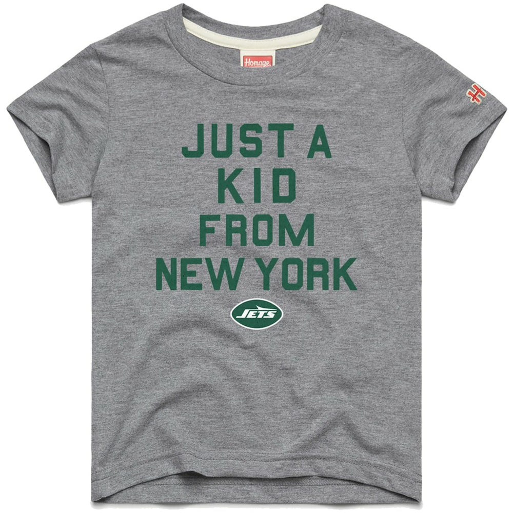 New York Jets  Homage Youth Just a Kid Tri-Blend T-Shirt