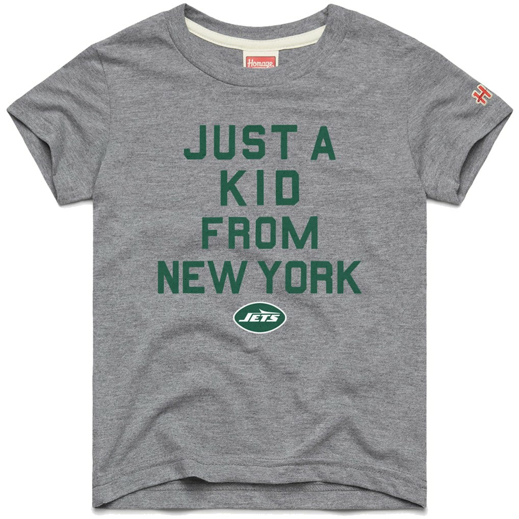 New York Jets  Homage Youth Just a Kid Tri-Blend T-Shirt