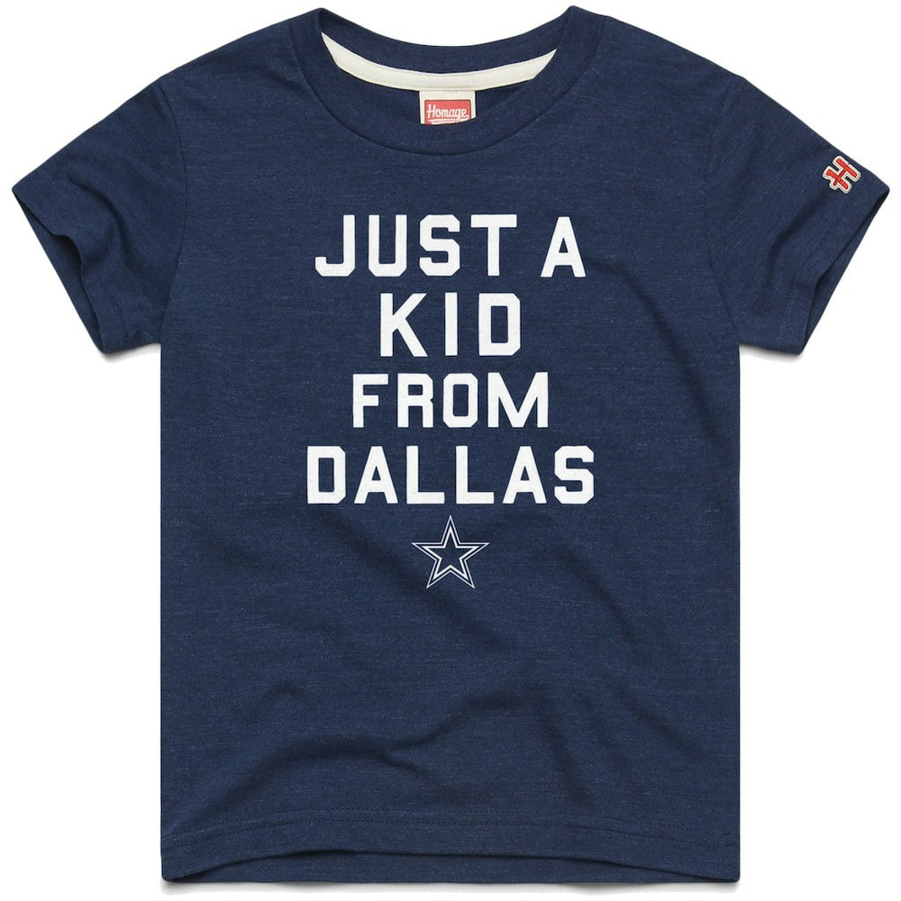 Dallas Cowboys  Homage Youth Just a Kid Tri-Blend T-Shirt