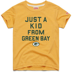 Green Bay Packers  Homage Youth Just a Kid Tri-Blend T-Shirt