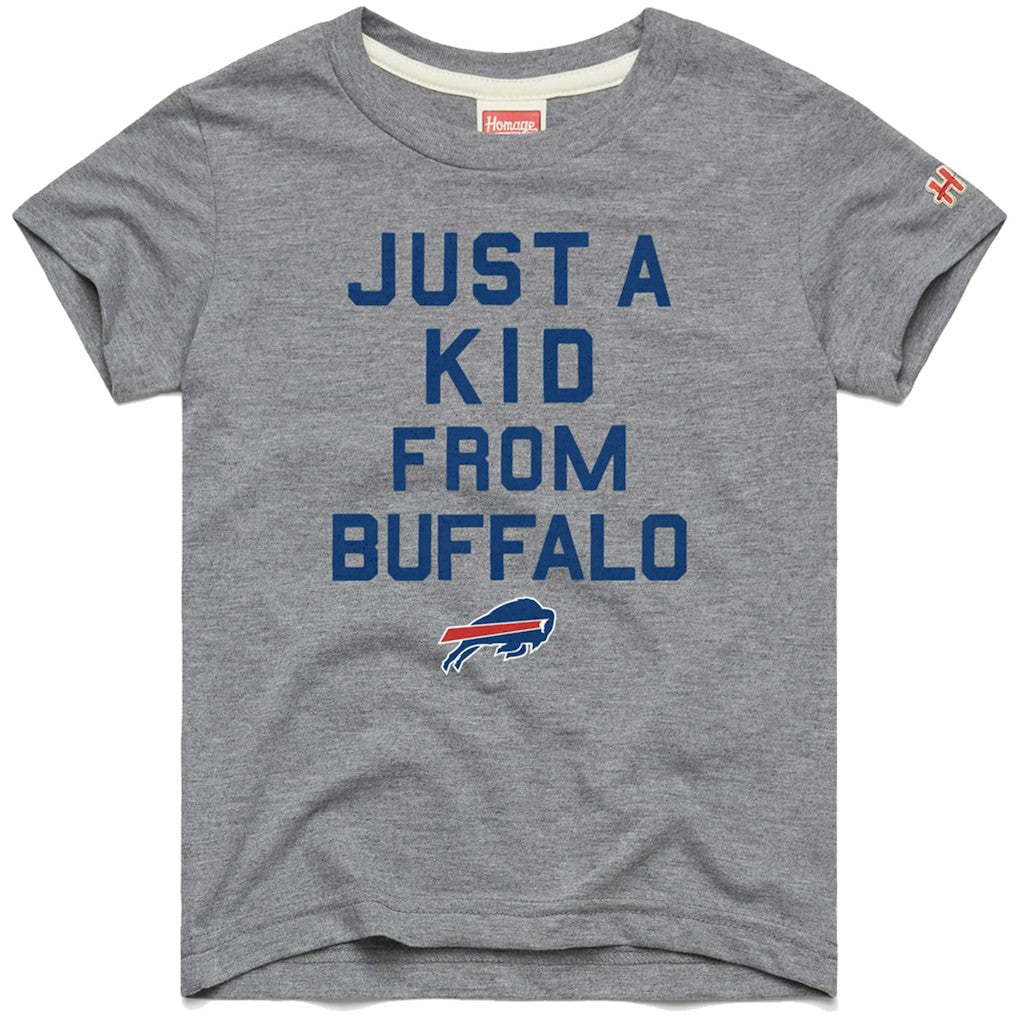 Buffalo Bills  Homage Youth Just a Kid Tri-Blend T-Shirt