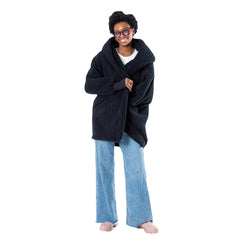 The Best Lounger in the World By Jill Martin Phoenix Suns Unisex Navy Oversized Open-Front Hoodie Sweater discount On Sale