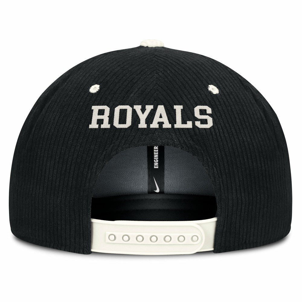 Kansas City Royals Nike Pro Corduroy Structured Snapback Hat | MLB Near me