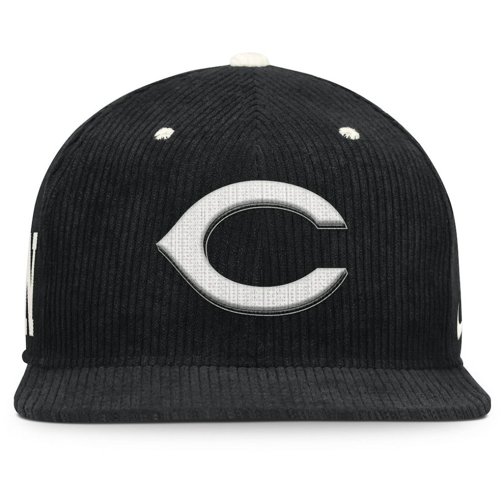 Cincinnati Reds Nike Pro Corduroy Structured Snapback Hat | MLB Online