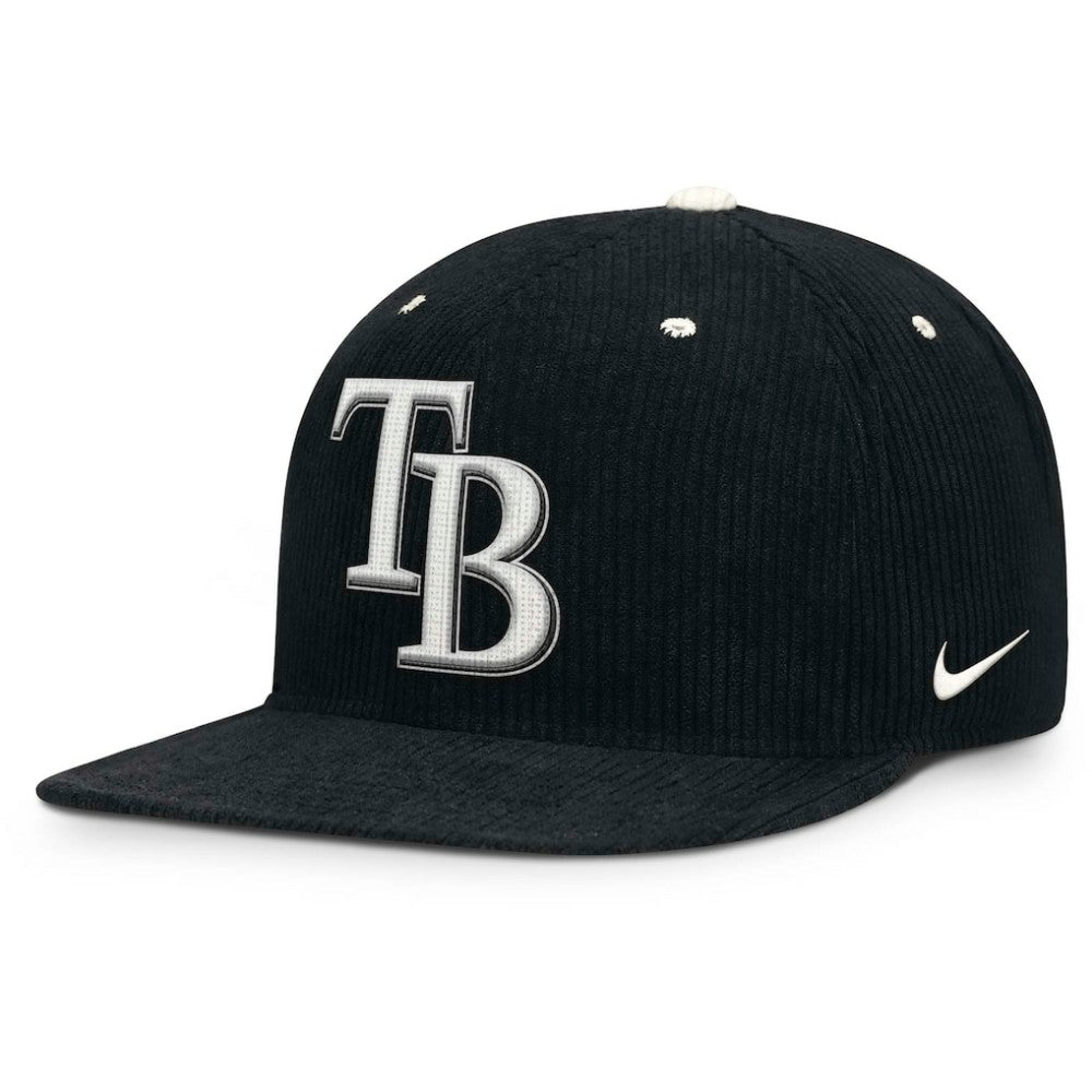 Tampa Bay Rays Nike Pro Corduroy Structured Snapback Hat | MLB Near me
